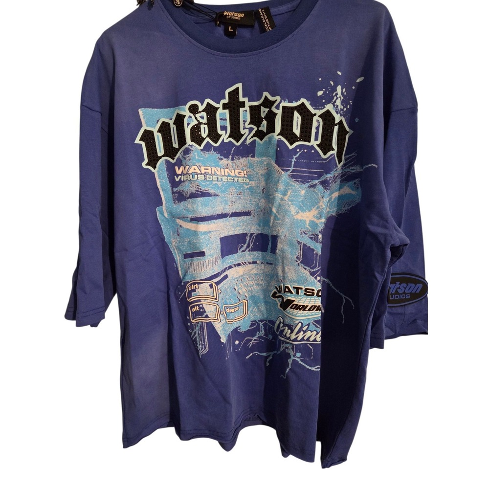 Watson Luxe Warning Virus Detected Size Large